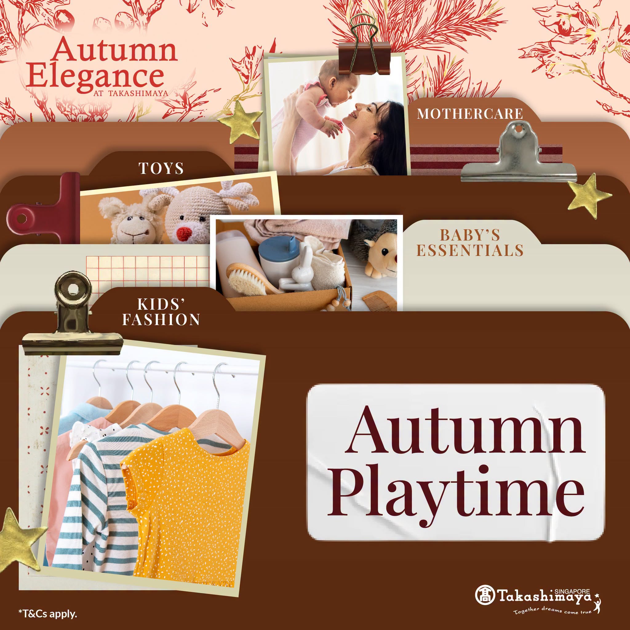 Autumn Elegance at Takashimaya
