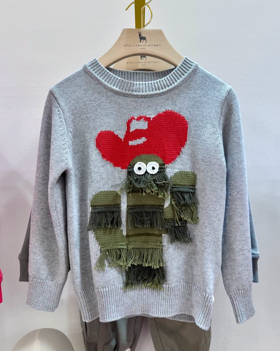Stella McCartney Kids sweater on display