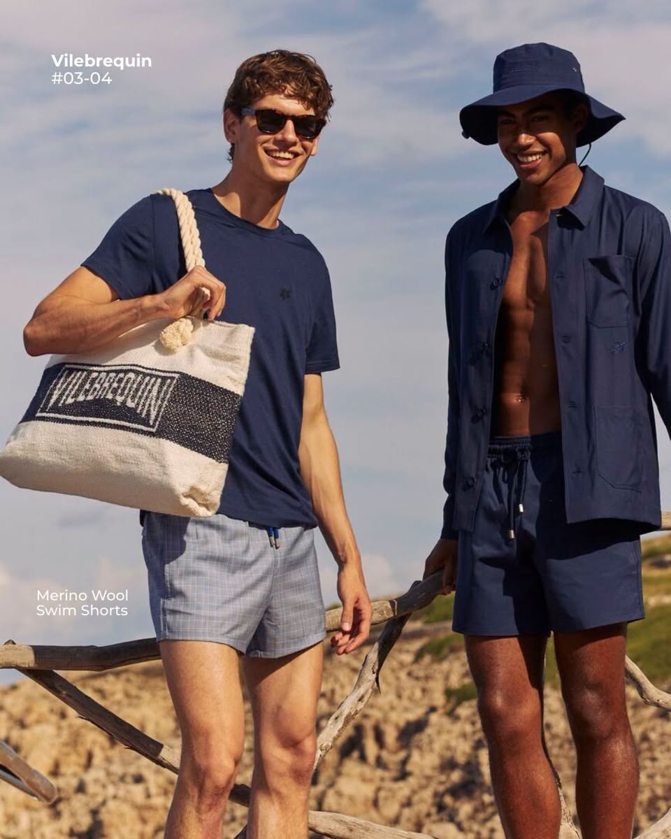 Vilebrequin Merino Wool Swim Shorts