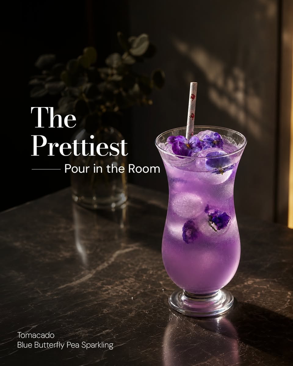 Tomacado Blue Butterfly Pea Sparkling