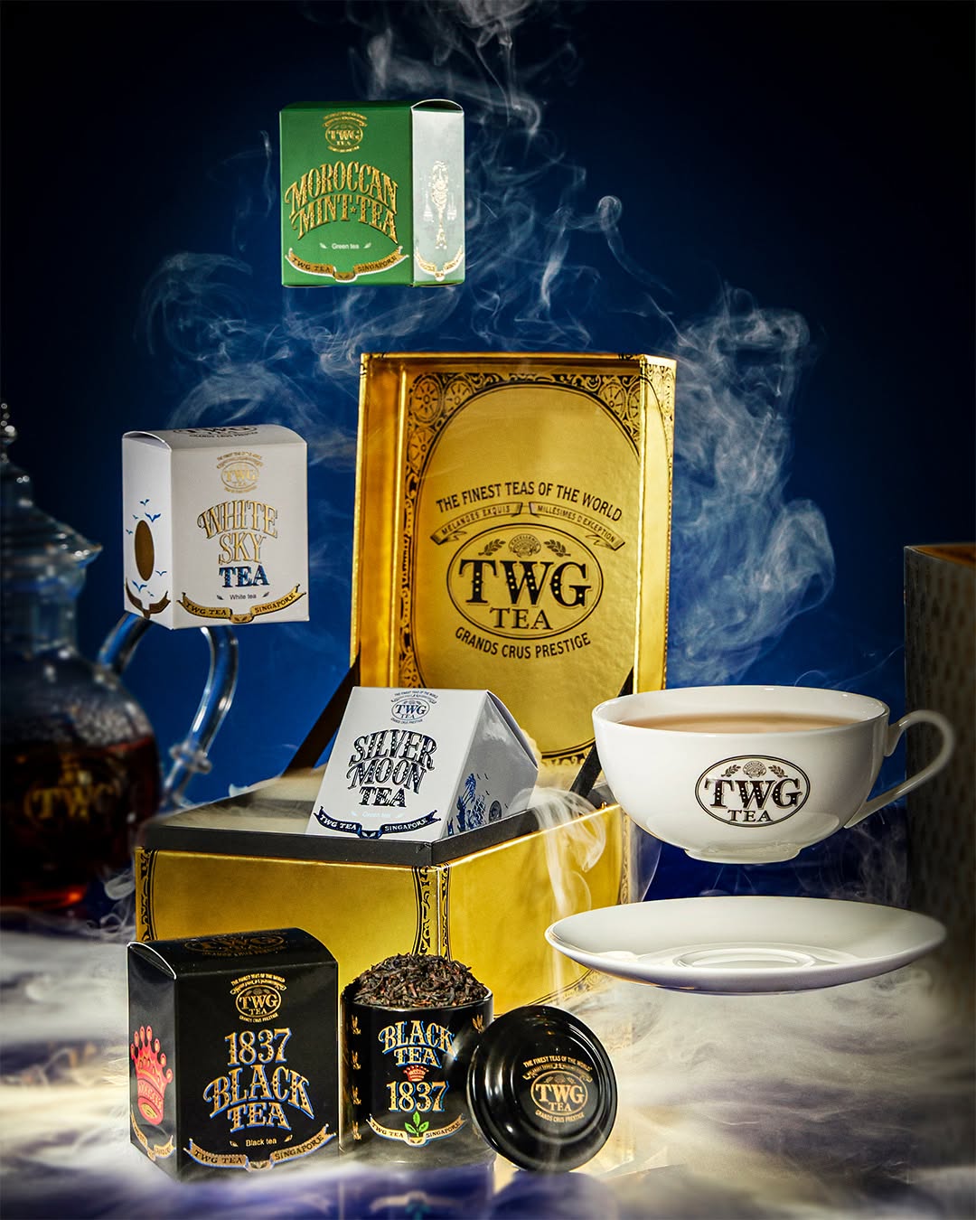 TWG Tea Gentleman's Symphony Tea Set at ION Orchard for Father's Day