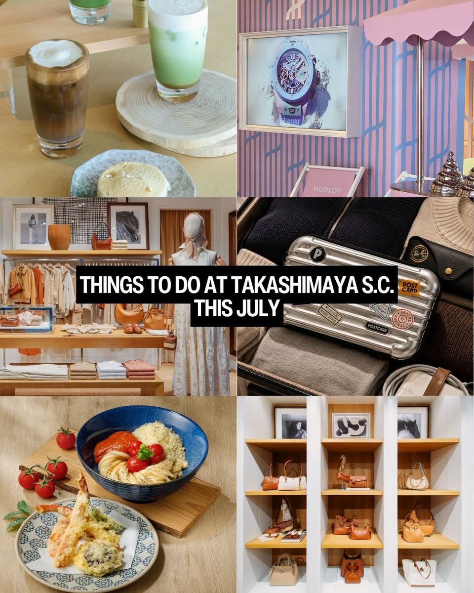 Takashimaya July: Smiski Meet-and-Greet, Seasonal Udon, Hublot Pop-Up
