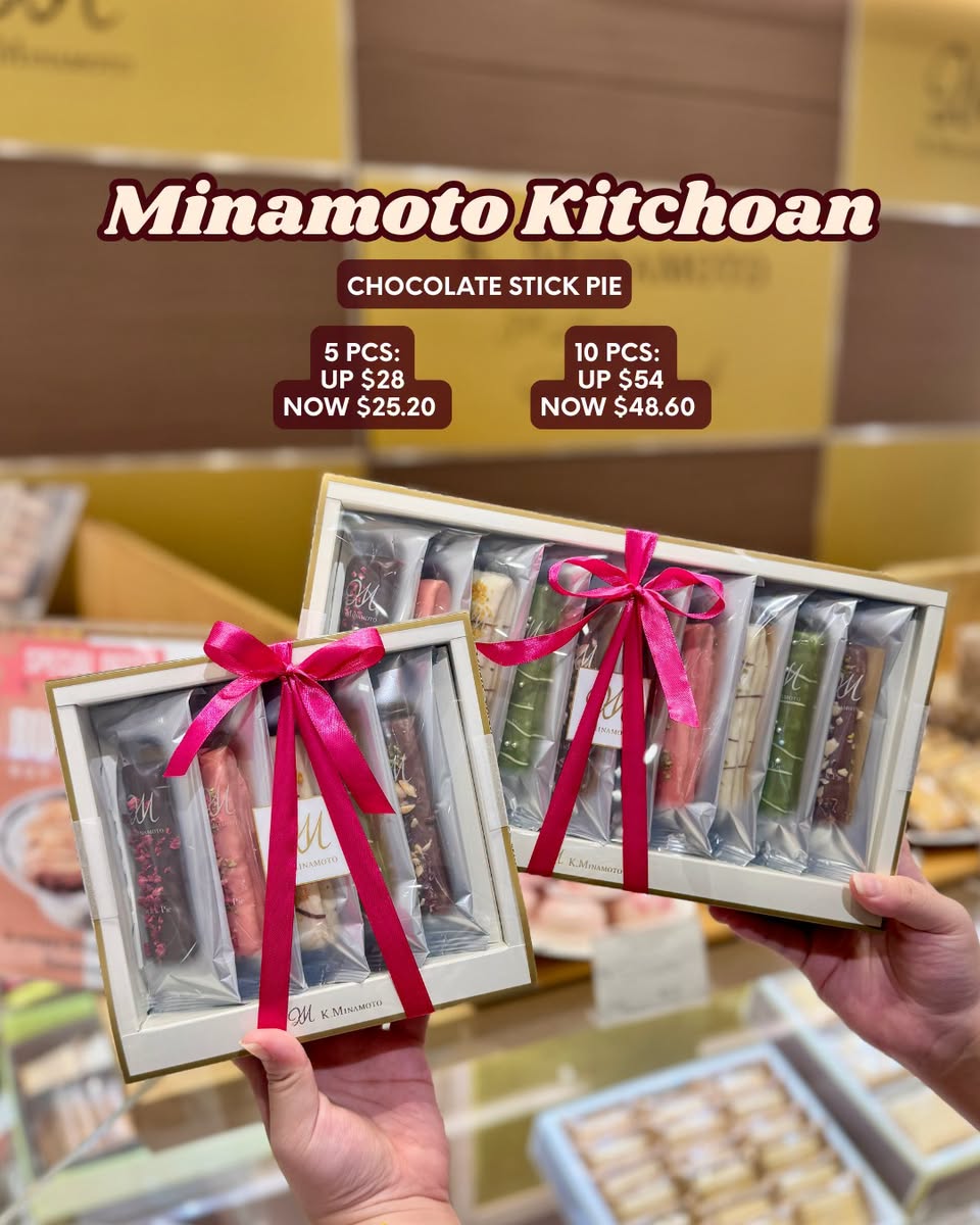 Minamoto Kitchoan Chocolate Stick Pie at Takashimaya Food Hall B2