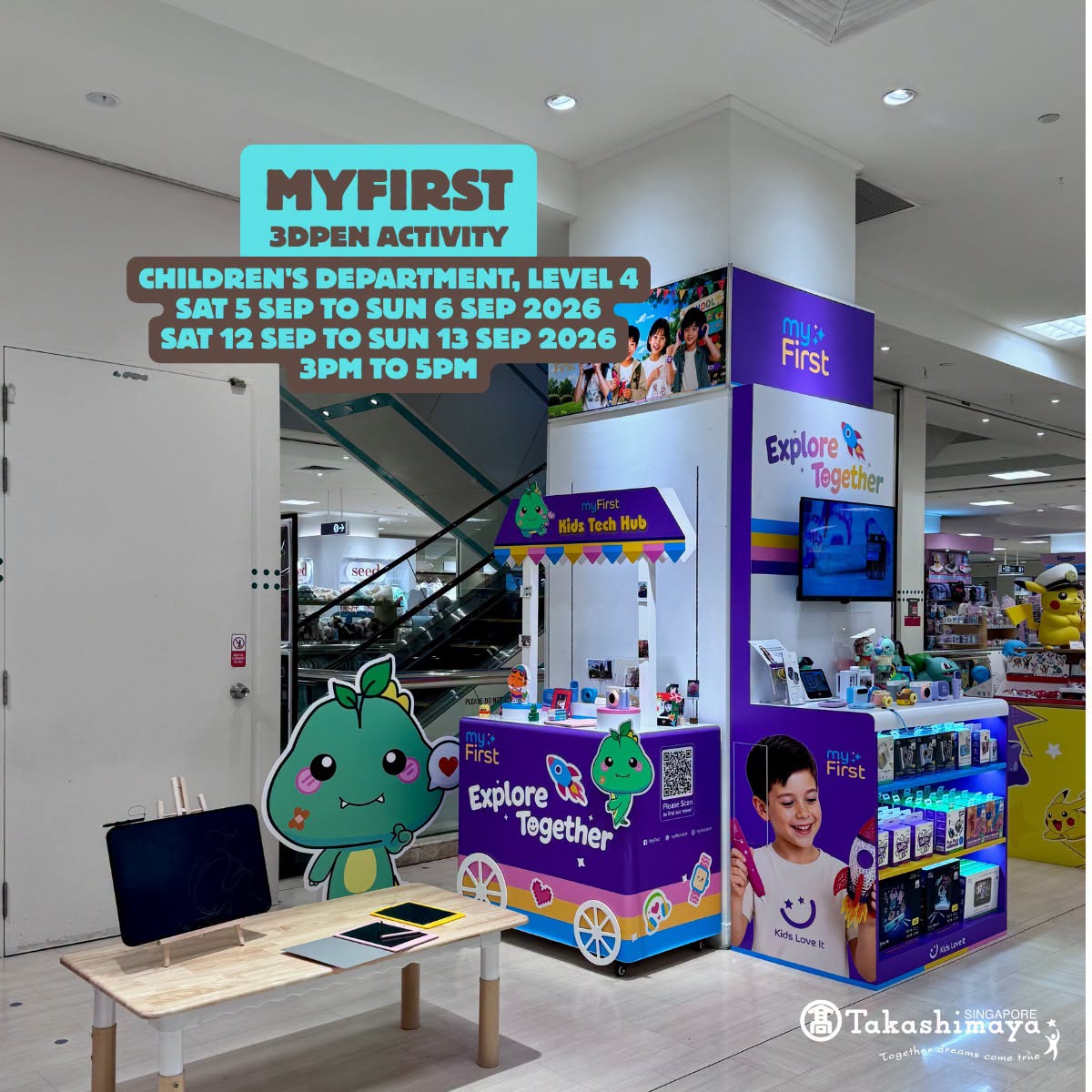 MyFirst Kids Tech Hub at Takashimaya Level 4