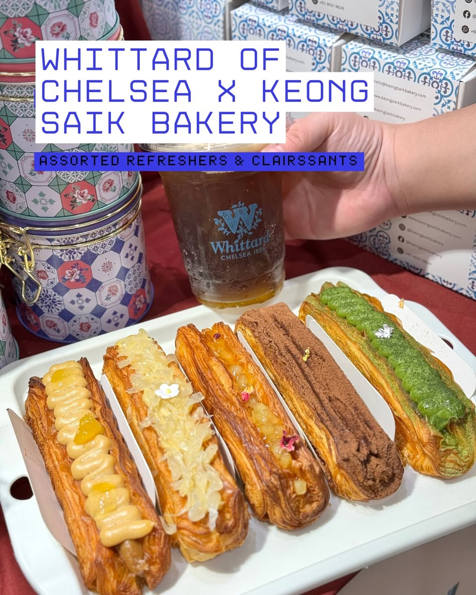 Whittard of Chelsea x Keong Saik Bakery collaboration