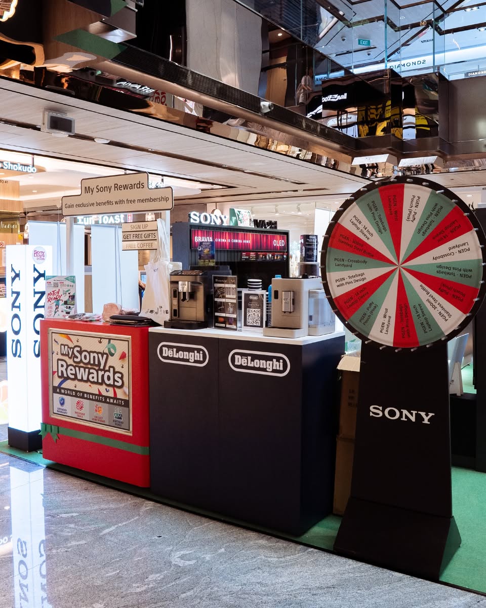 Sony 1000X THE COLLEXION audio products at the roadshow