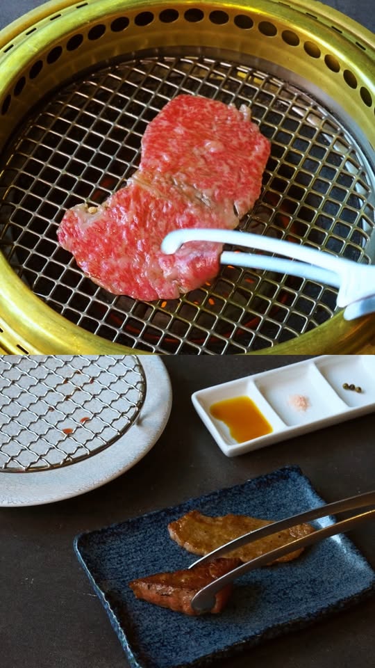 Yakiniku selections at YAKINIQUEST