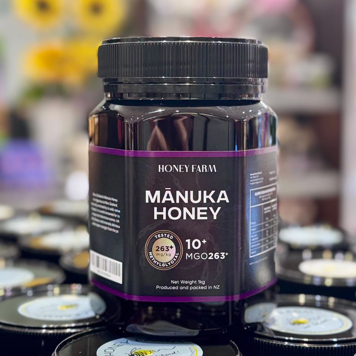 Honey Farm Manuka Honey 10+ MGO 1kg jar