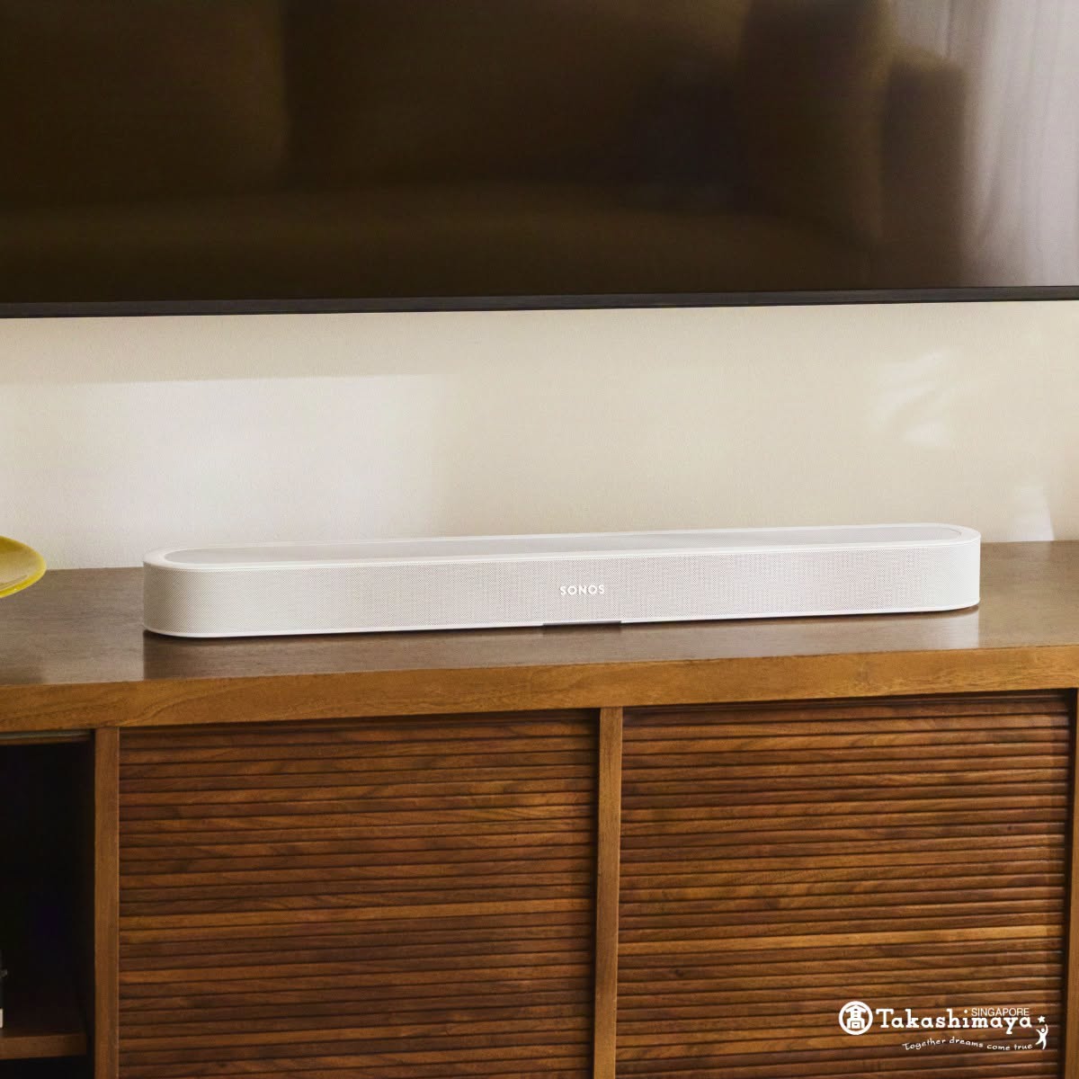 Sonos soundbar at Takashimaya Singapore