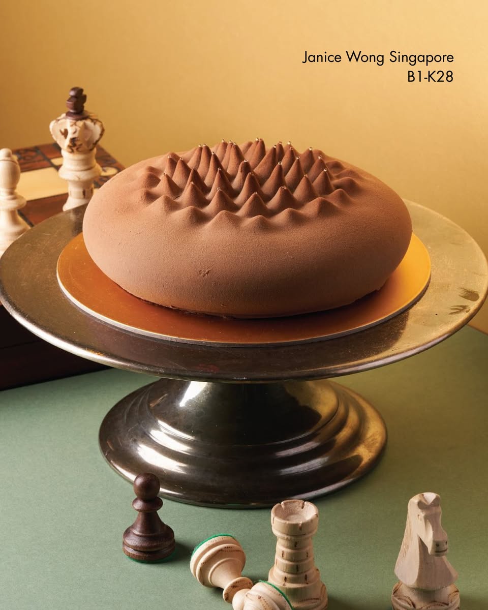 Janice Wong Singapore chocolate cake