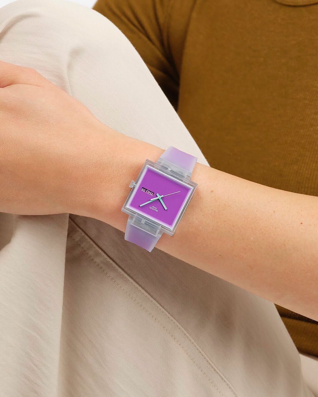Swatch WHAT IF...JELLY? Square-Dial Collection at ION Orchard