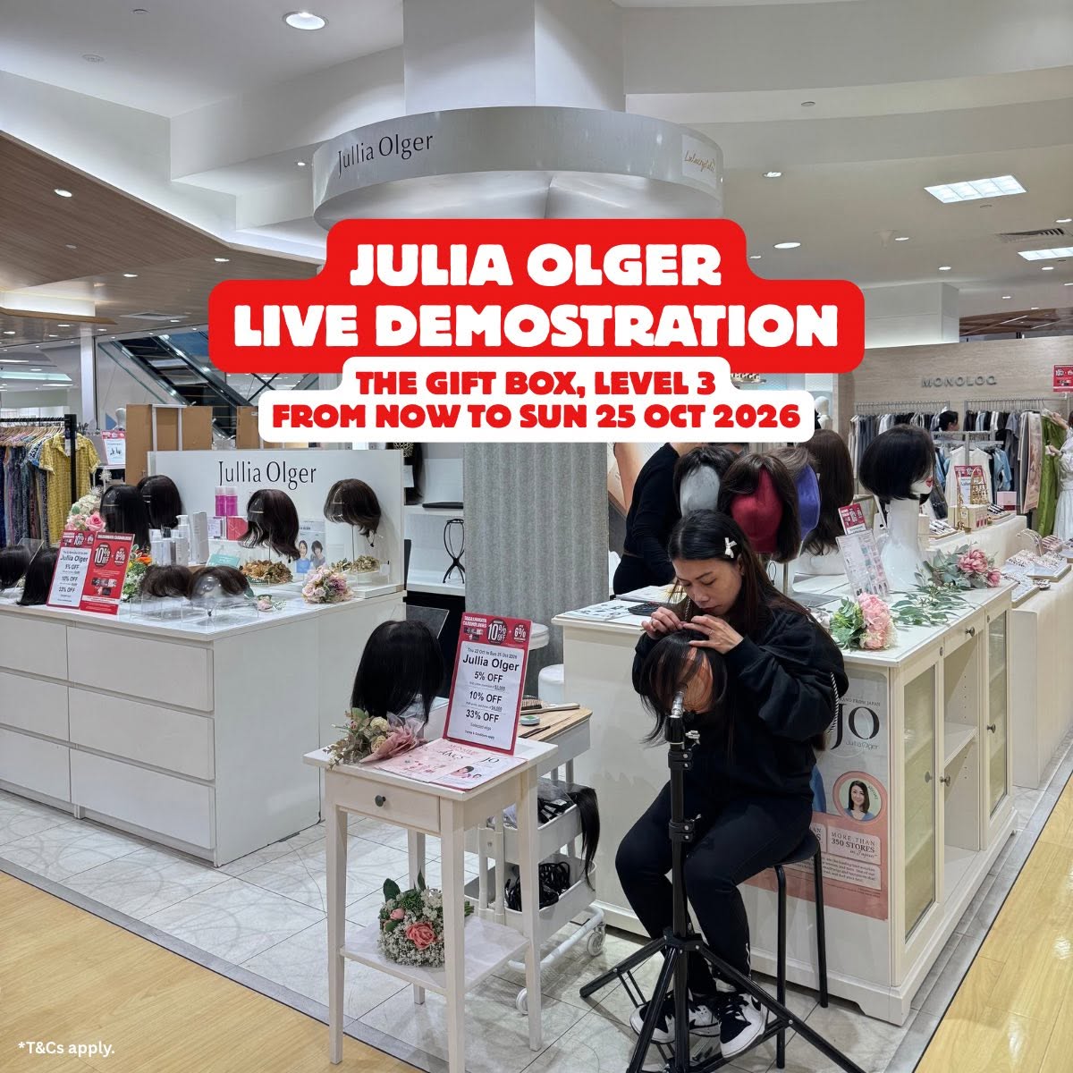 Julia O Asia gift box at Takashimaya