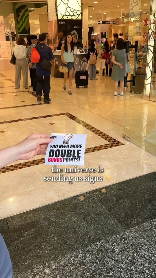 Online exclusive promotion at Takashimaya Department Store