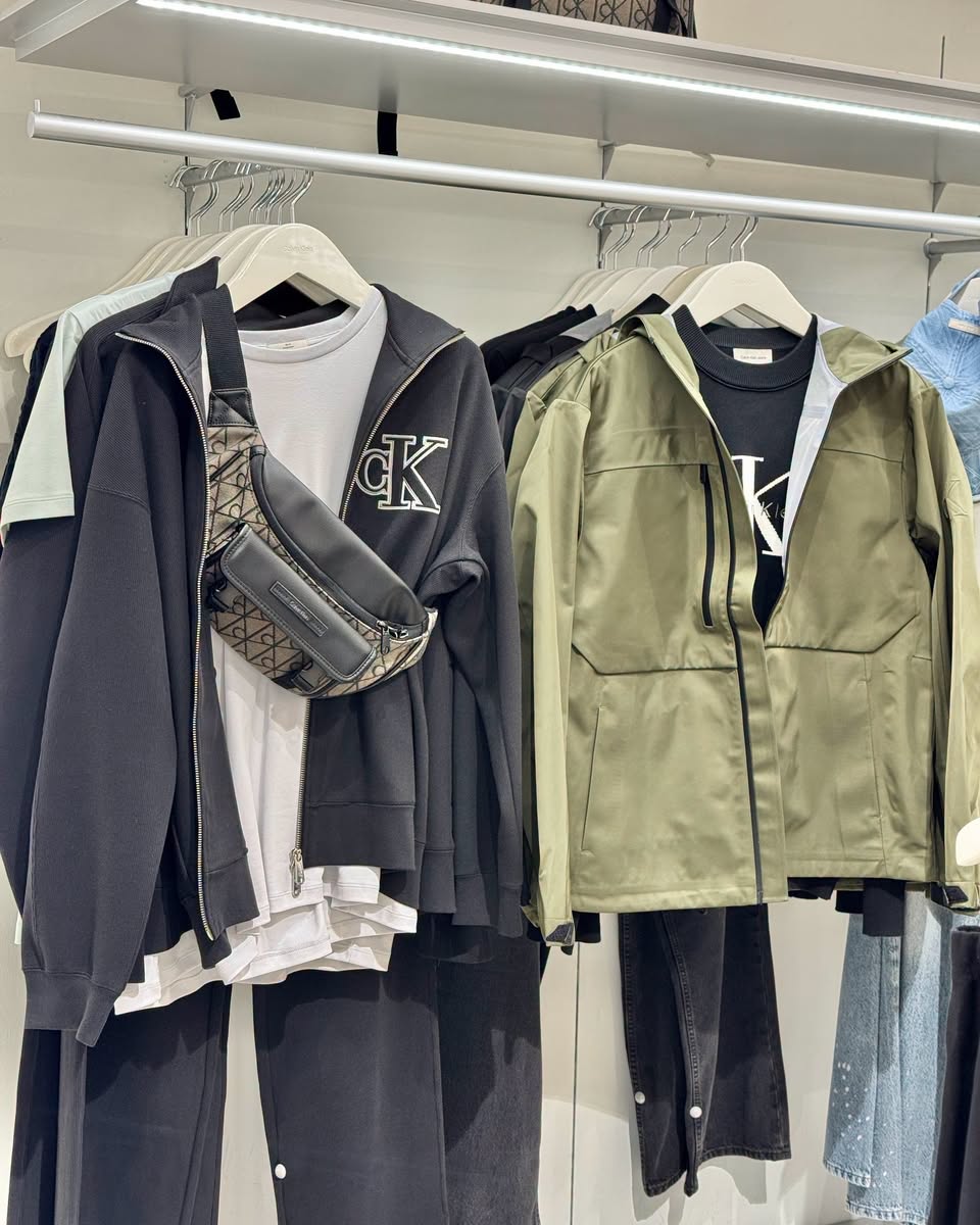 Calvin Klein Autumn streetwear at Takashimaya