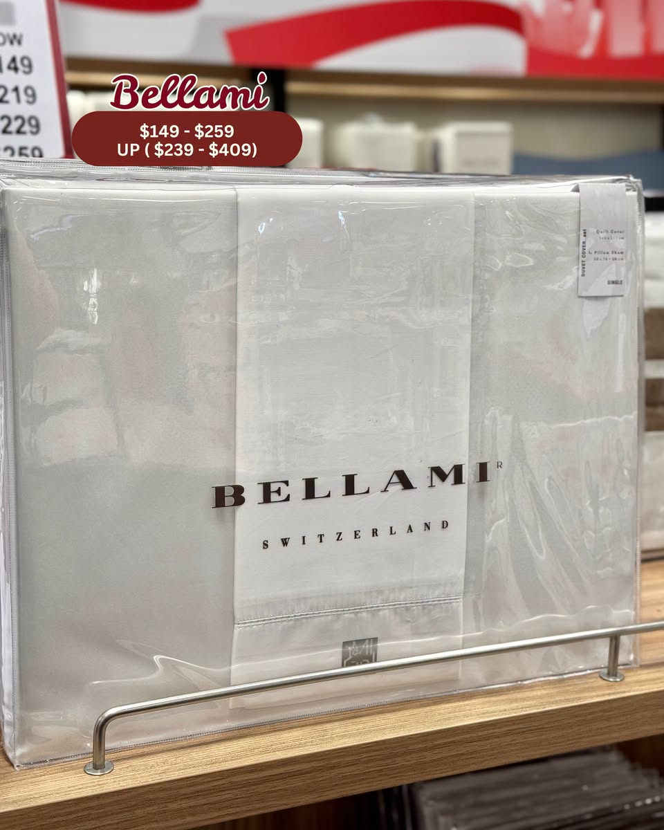 Bellami Switzerland collection bedding set