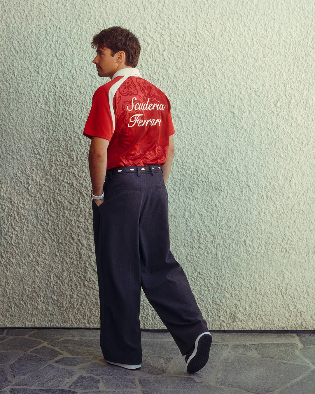 PUMA x Scuderia Ferrari HP jersey signed by Charles Leclerc