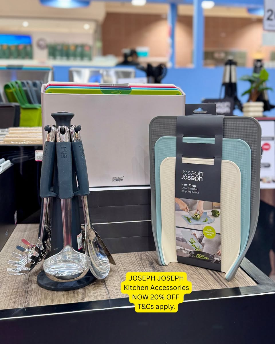 Joseph Joseph kitchen accessories at Takashimaya Home Living Bonanza 2026