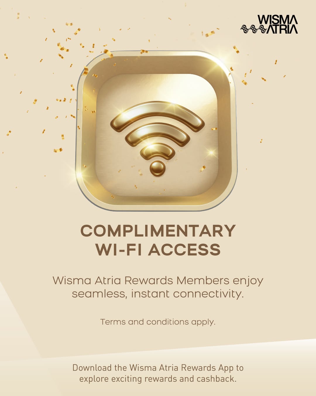 Wisma Atria Rewards membership promotion