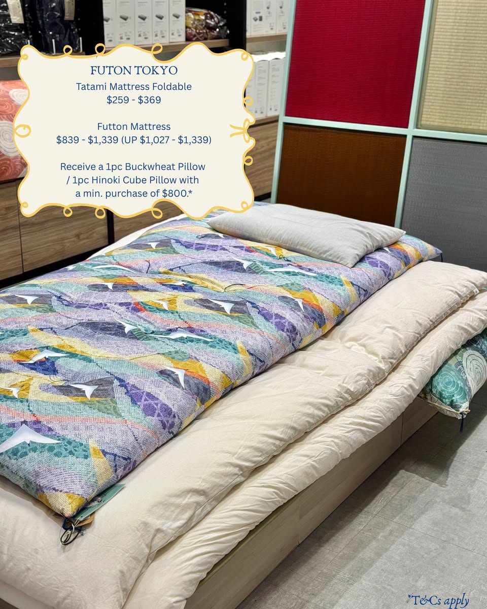 Futon Tokyo tatami and futon mattresses