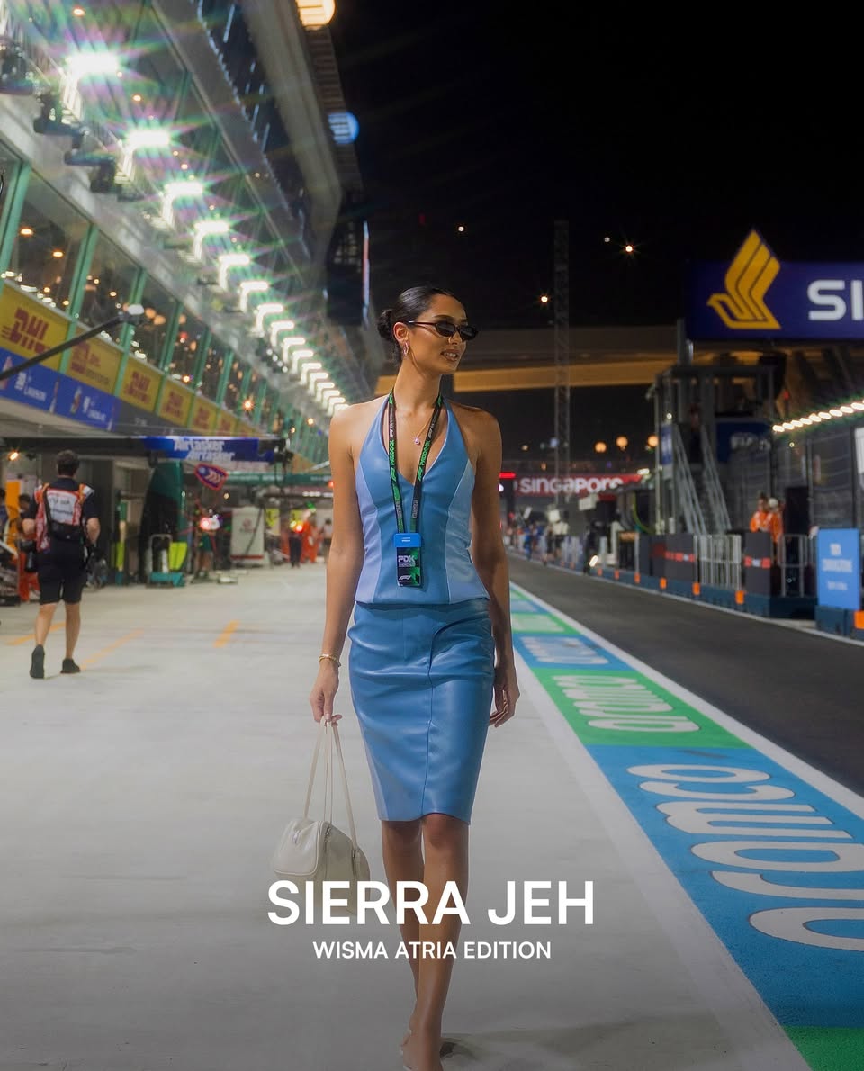 Forever New dress styled for the Grand Prix edit at Wisma Atria