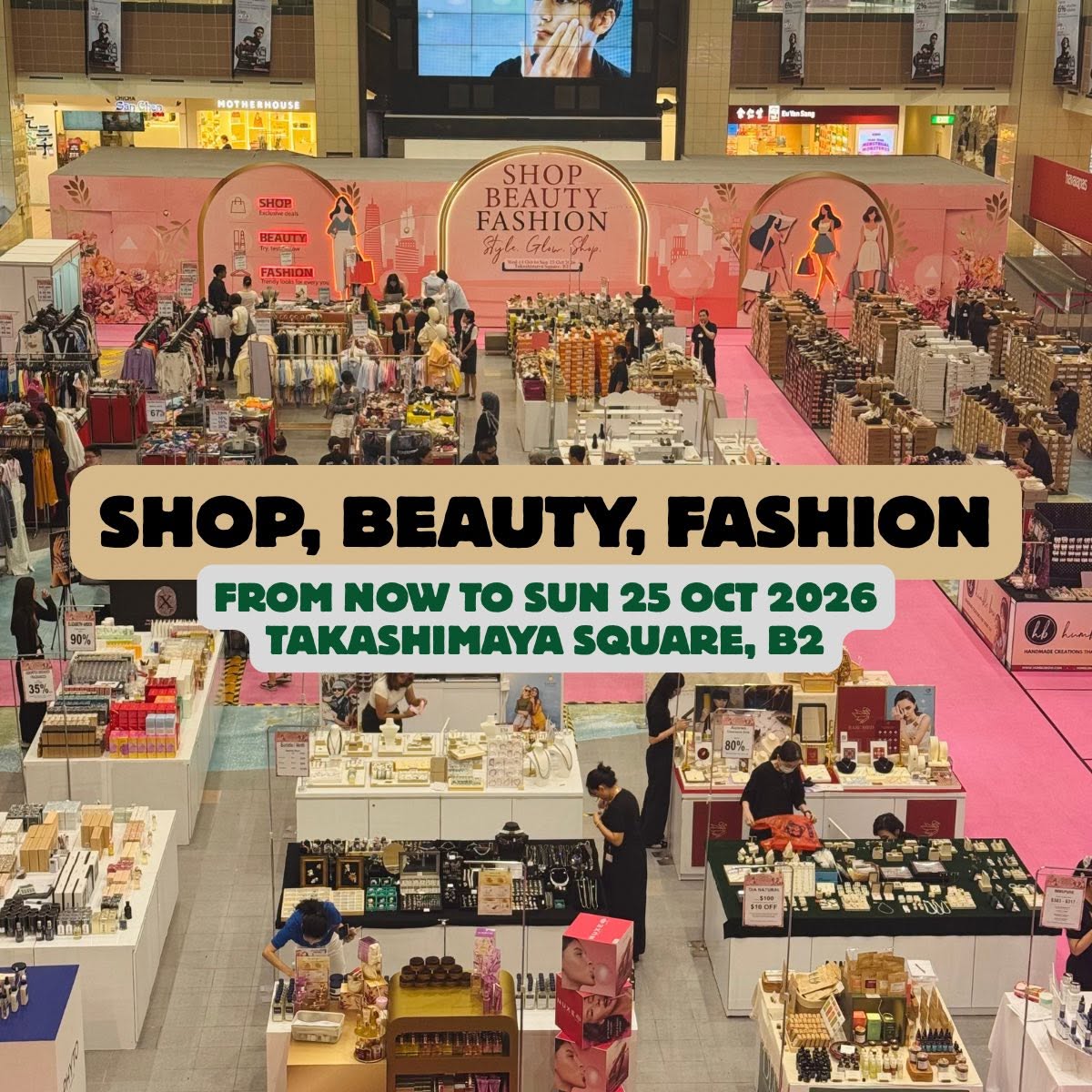 Shop Beauty Fashion sale at Takashimaya