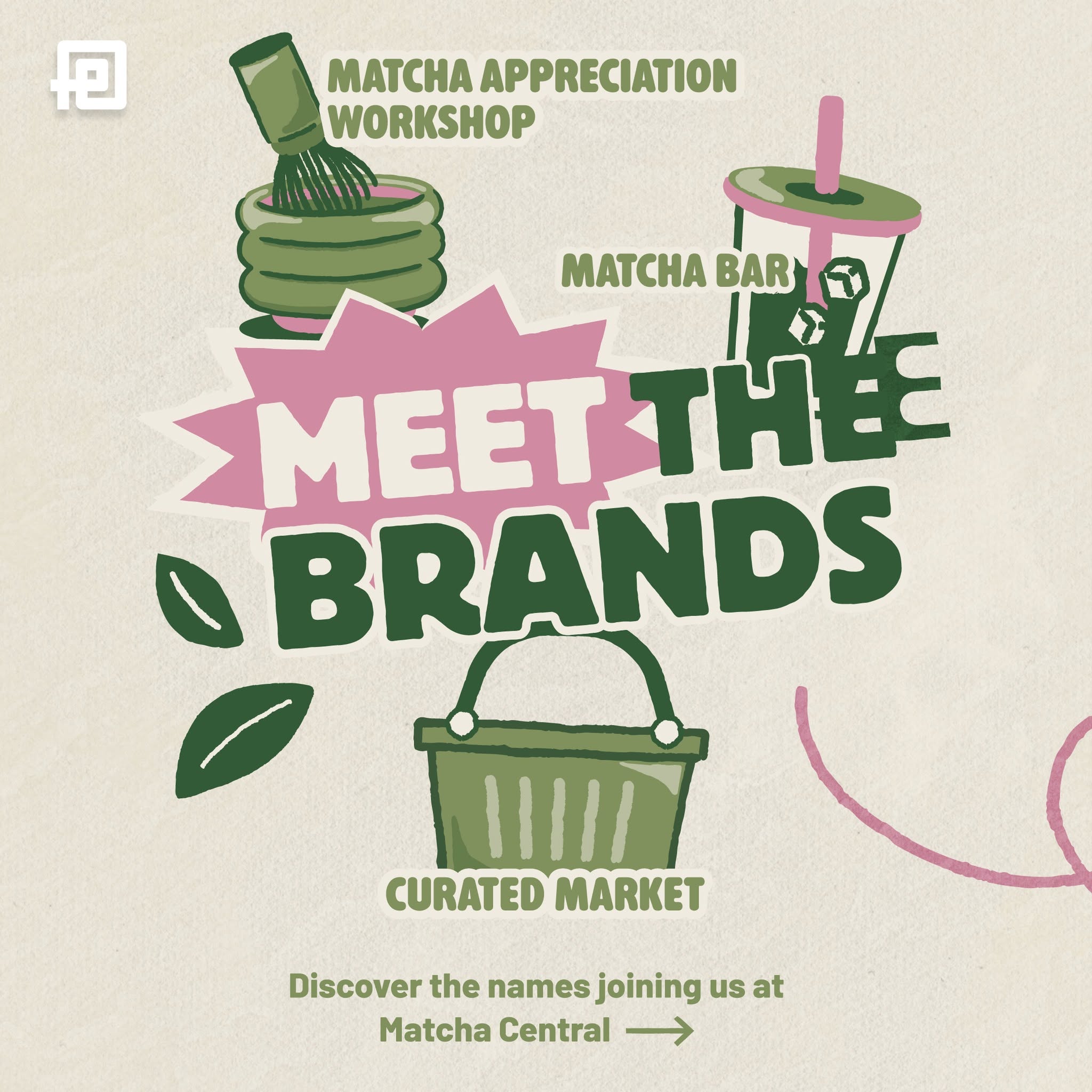 Matcha Central event announcement