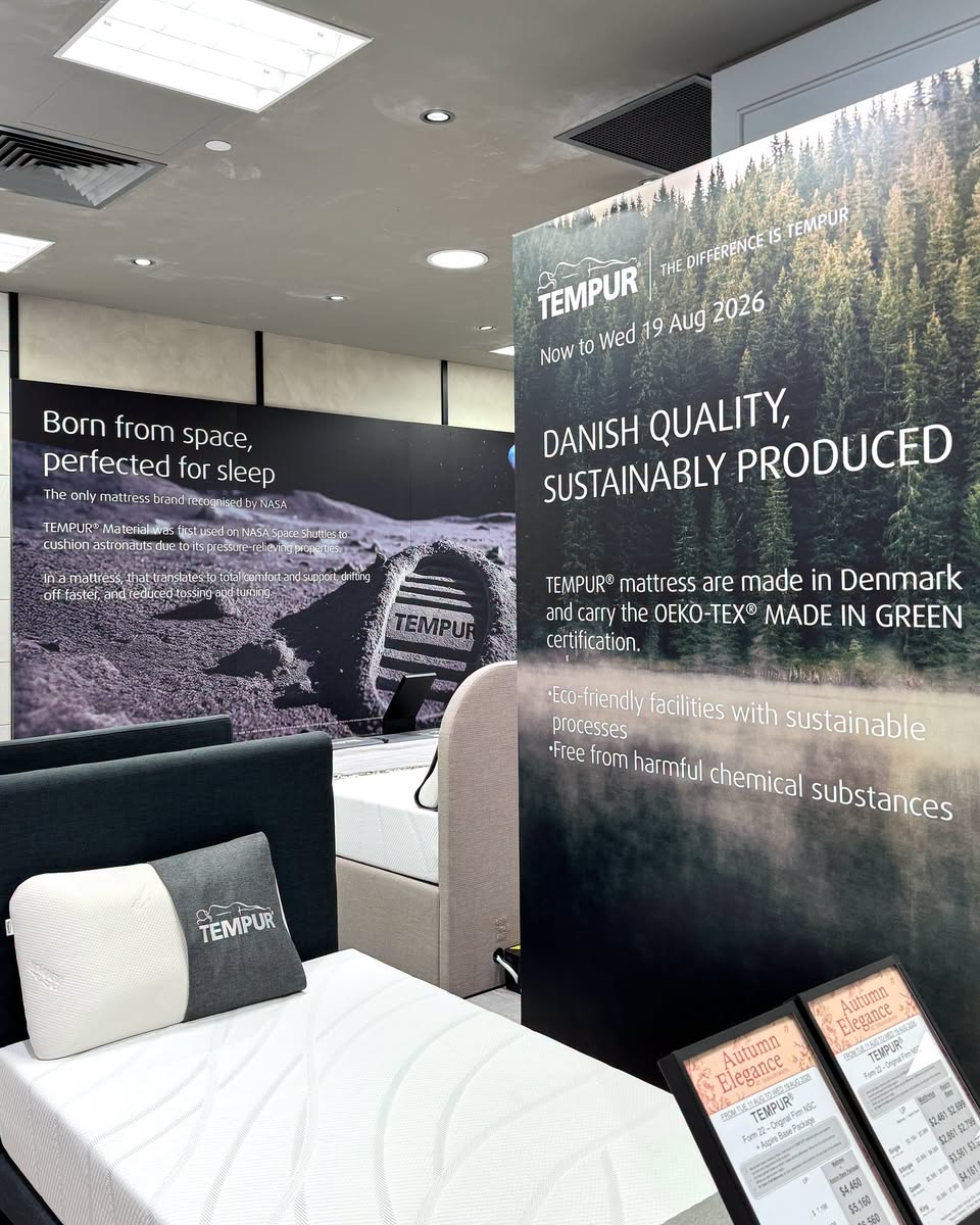 TEMPUR Promotion at Takashimaya: $200 Gift Voucher, DJ Hazelle Teo Event
