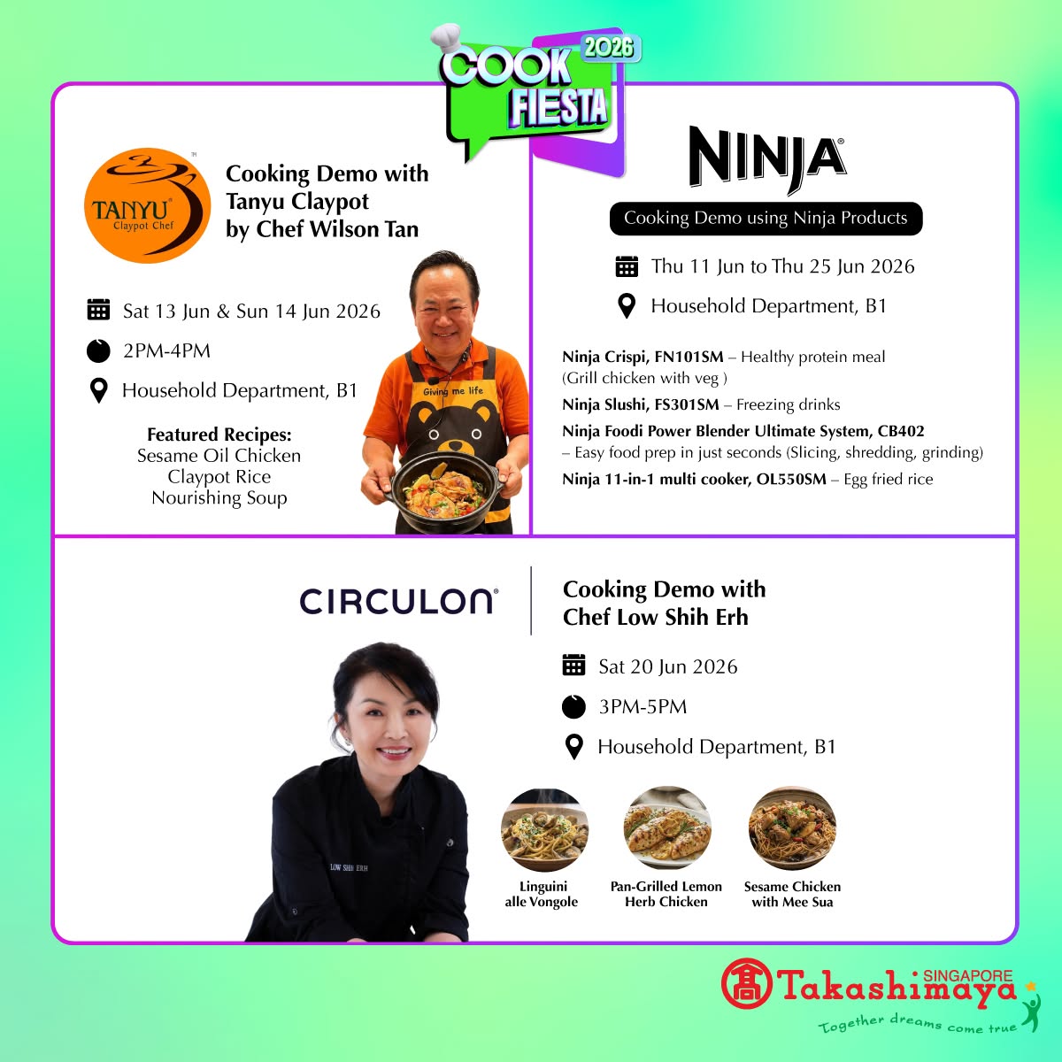 Tanyu Claypot at Cook Fiesta