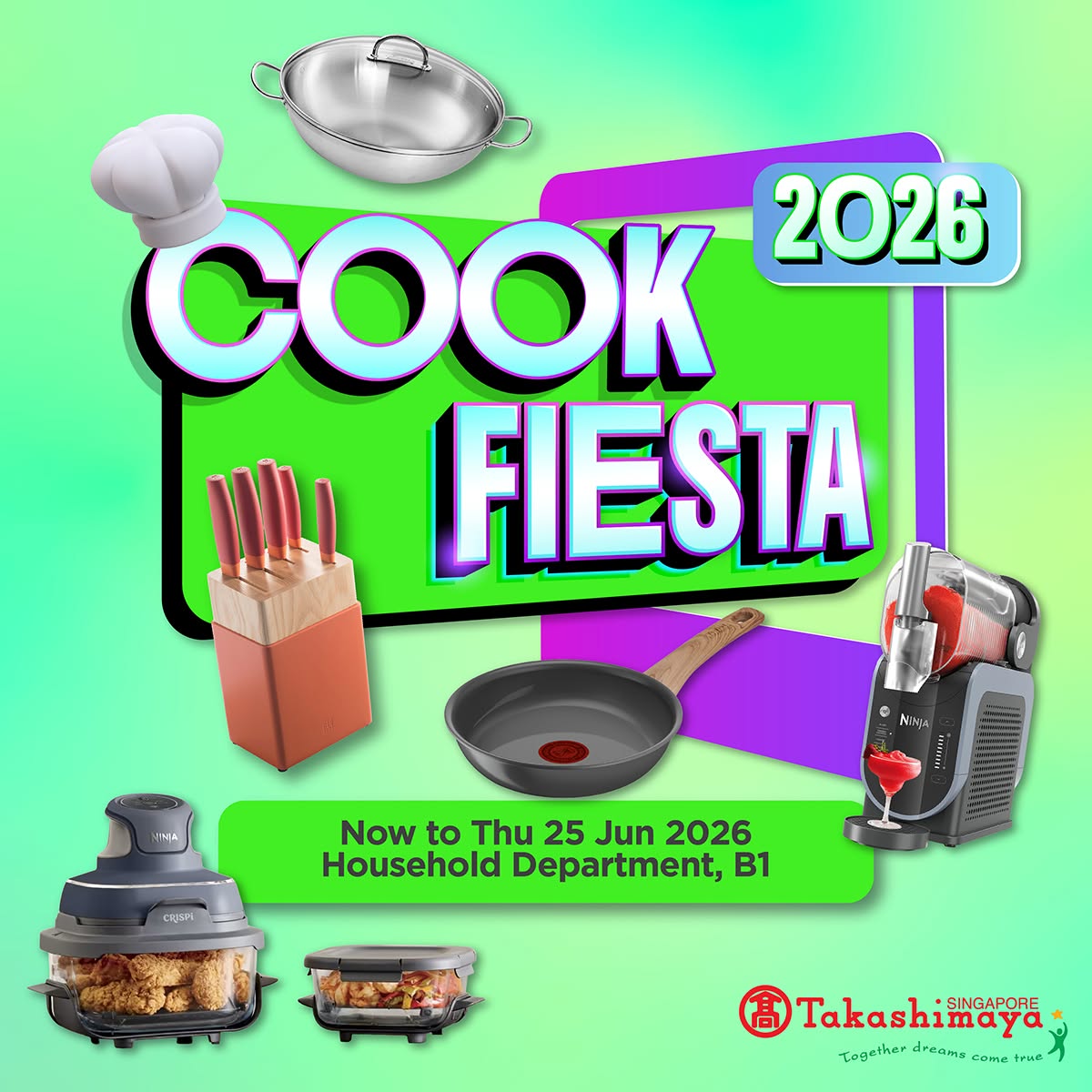 Cook Fiesta 2026 at Takashimaya