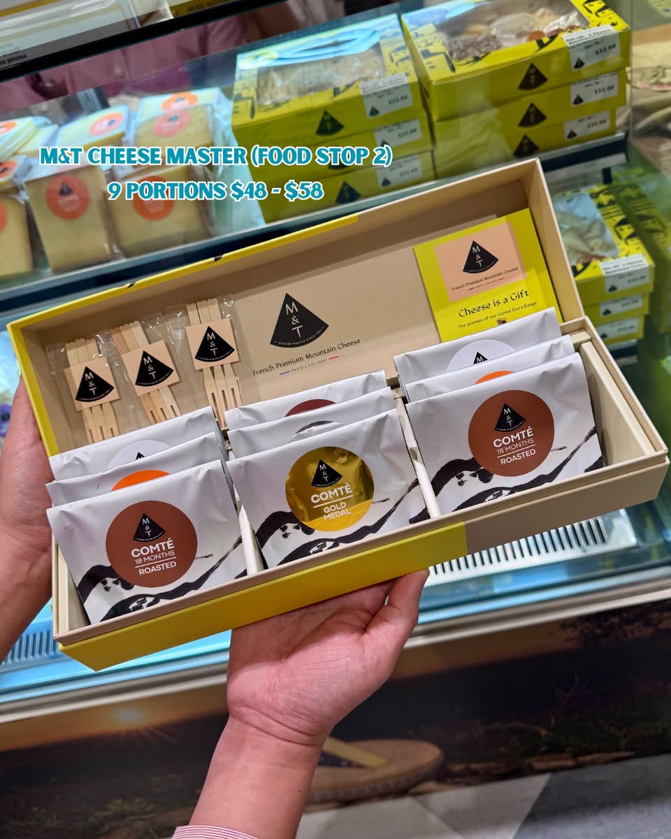 M&T Cheese Master Comte chocolate-roasted cheese varieties