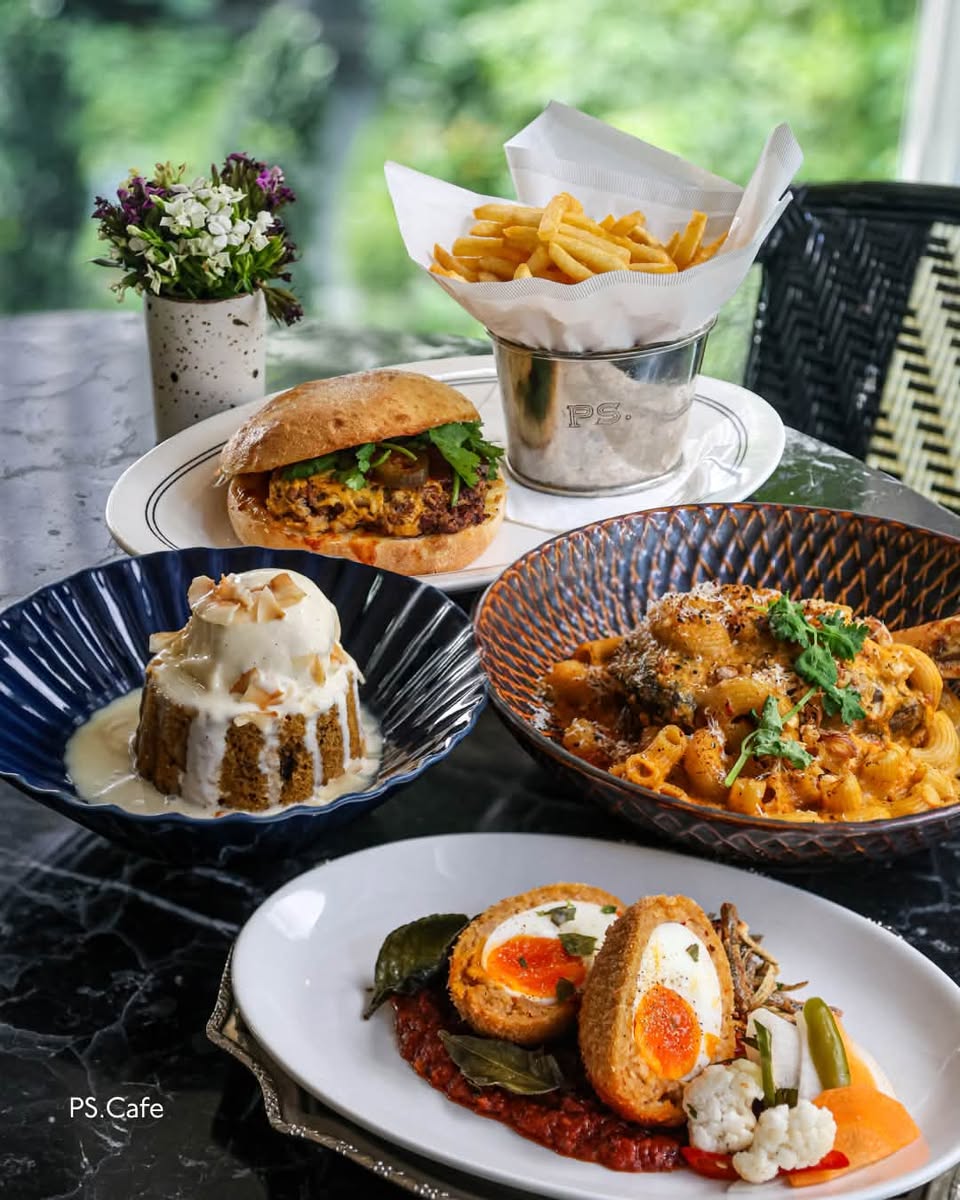 PS.Cafe dishes
