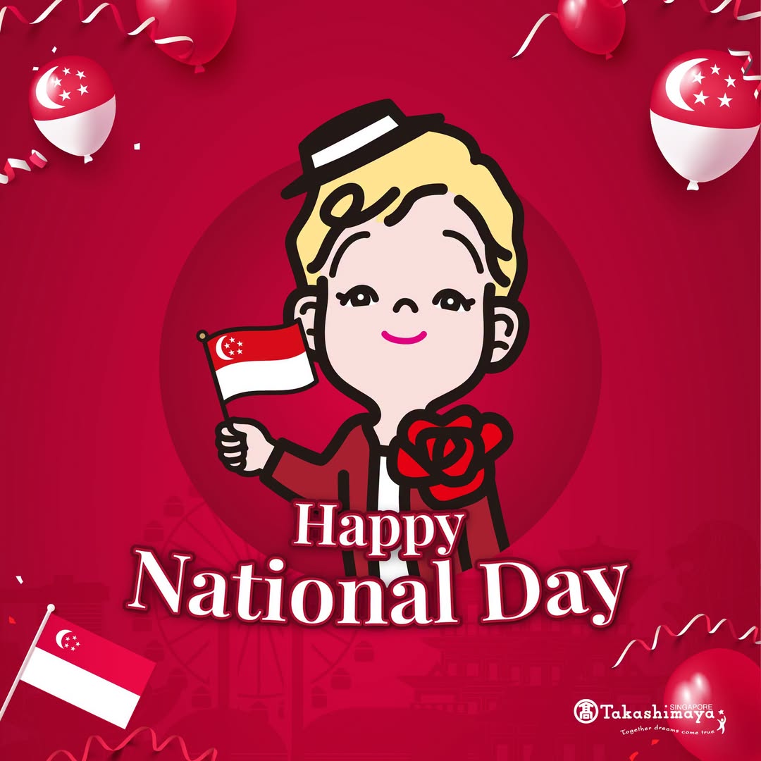 Takashimaya Department Store Celebrates Singapore's 61st National Day