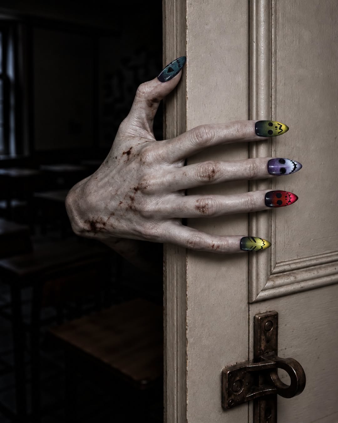 Halloween nail art at 313@somerset