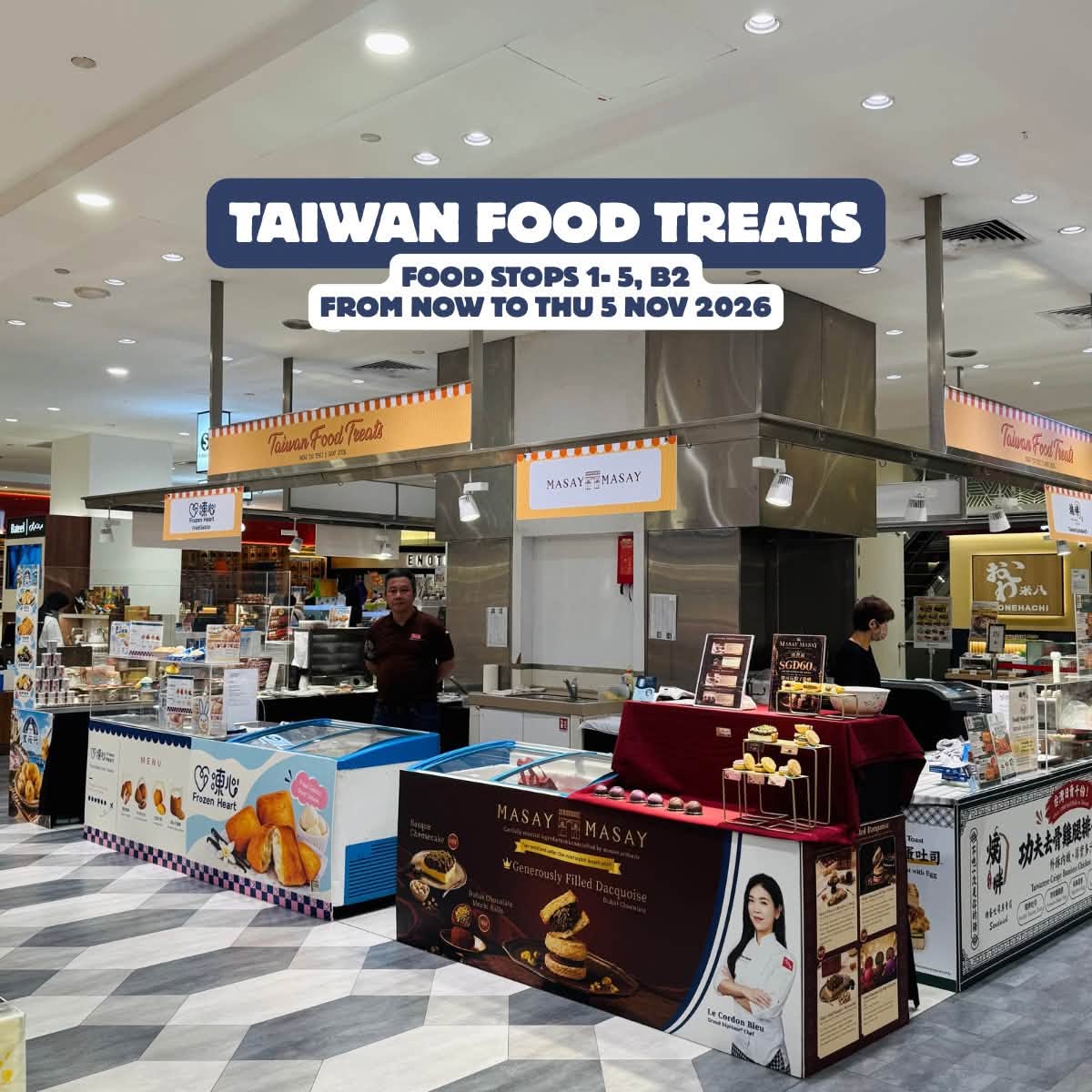 Taiwan Food Treats at Takashimaya B2