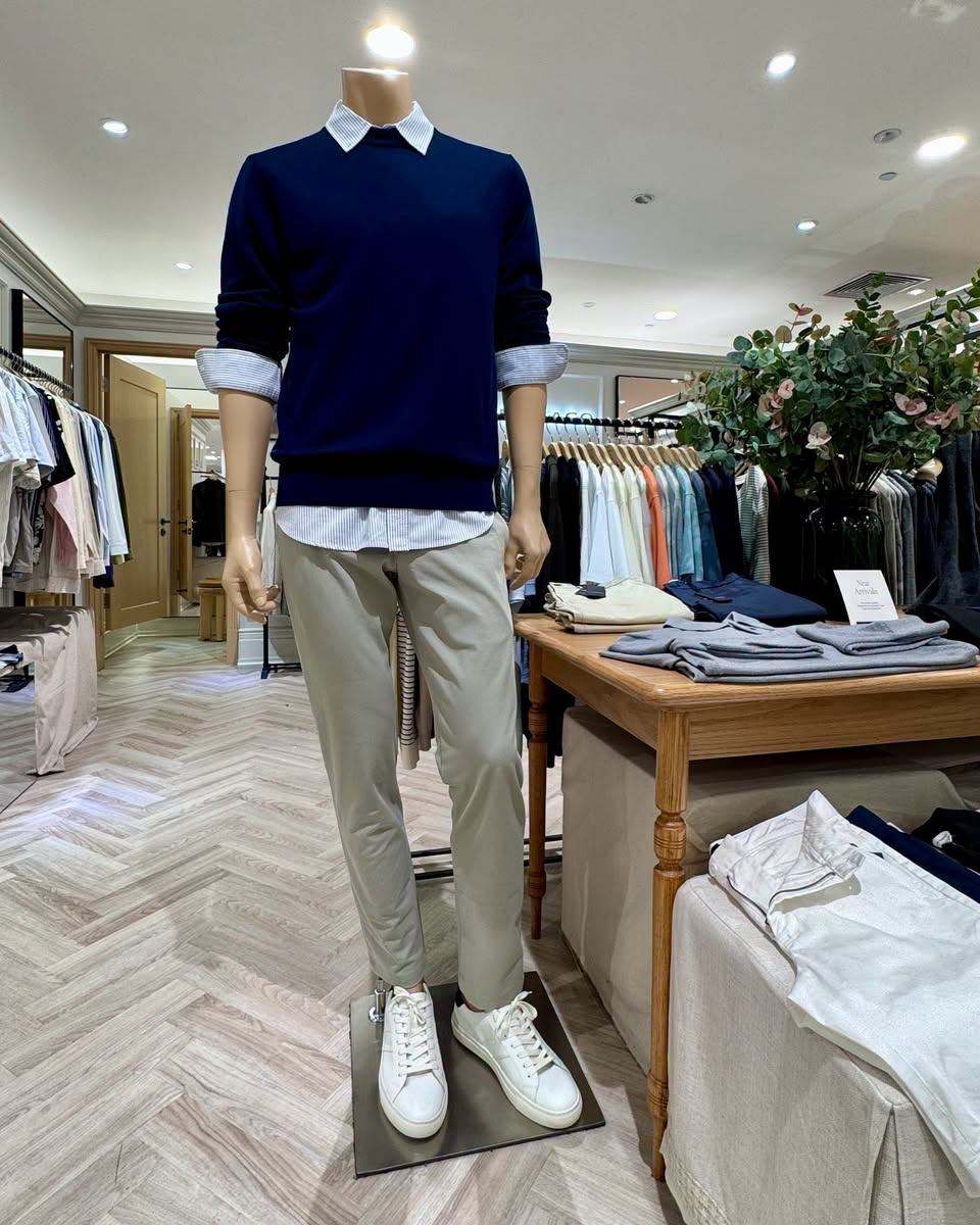 Men's autumn clothing at Takashimaya Department Store