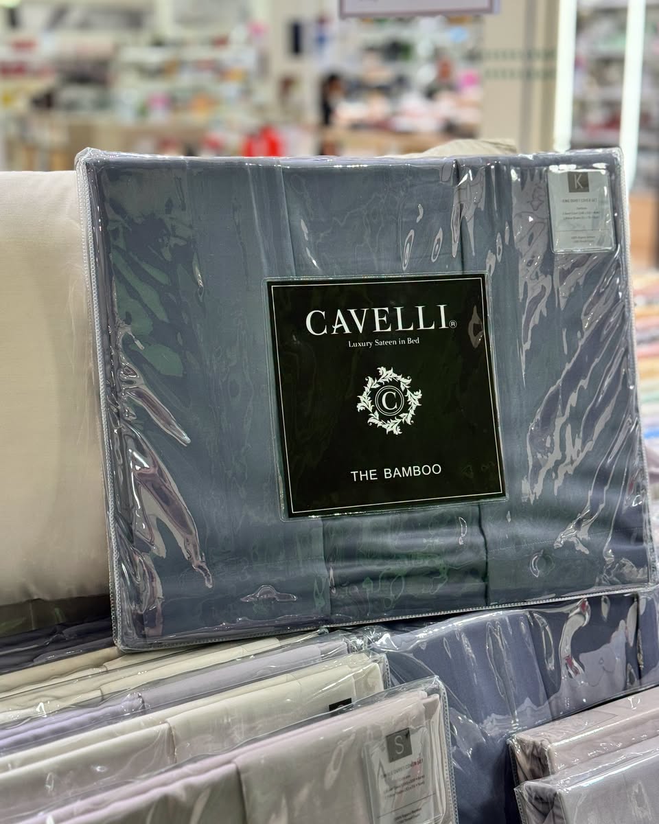 Cavelli The Bamboo luxury satin-in-bed set