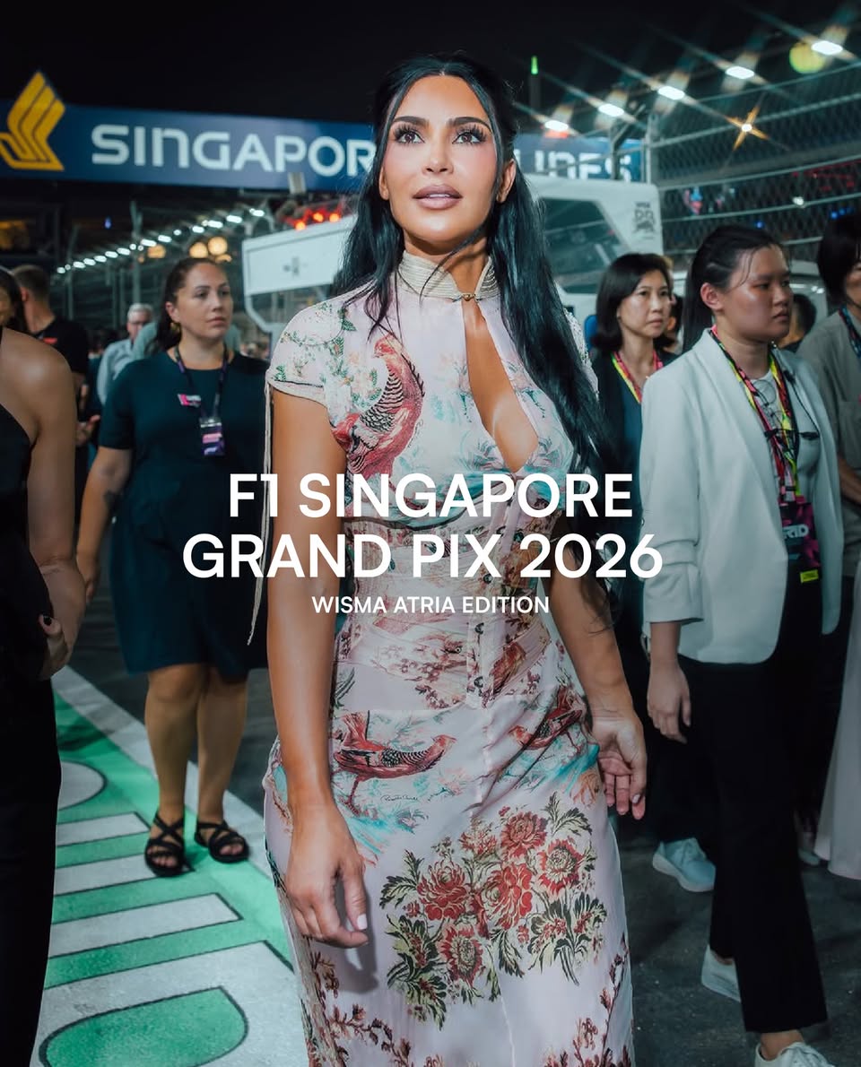 Singapore Grand Prix 2026 fashion edit at Wisma Atria