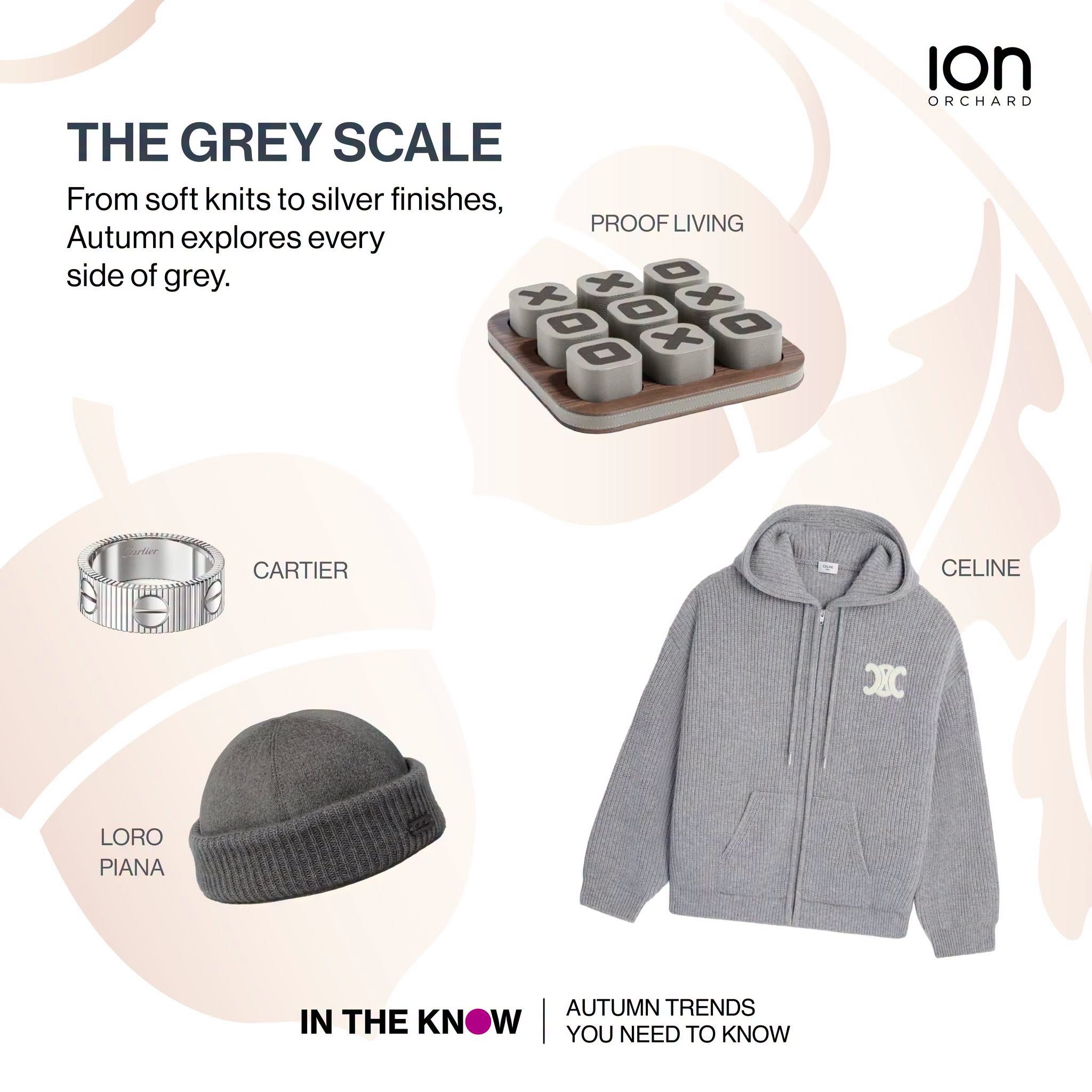 Grey scale at ION Orchard