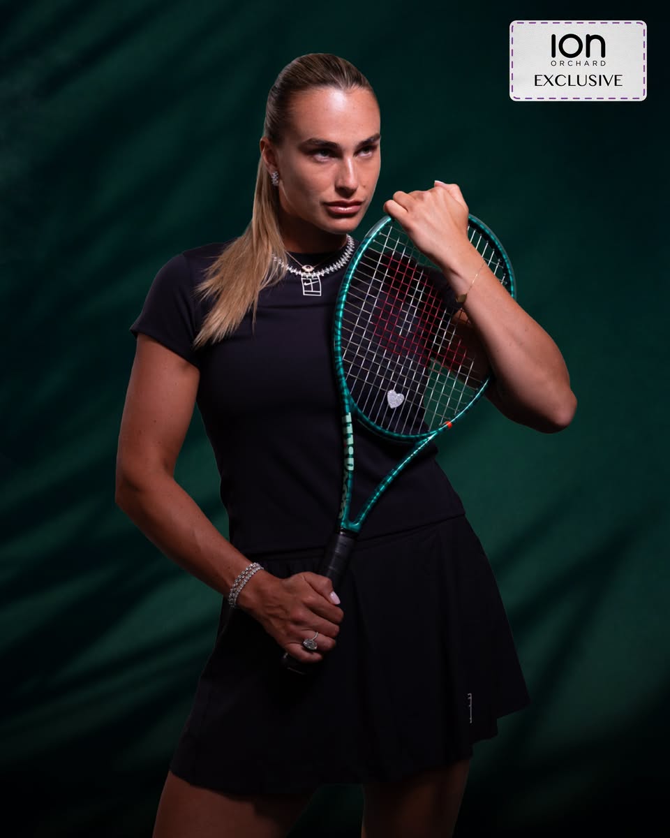 Wilson Blade V10 Tiger Edition by Aryna Sabalenka at ION Orchard
