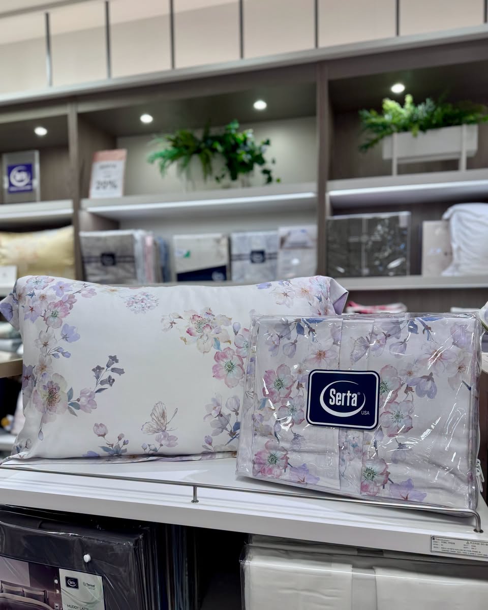 Serta USA floral bedding set with 20% discount