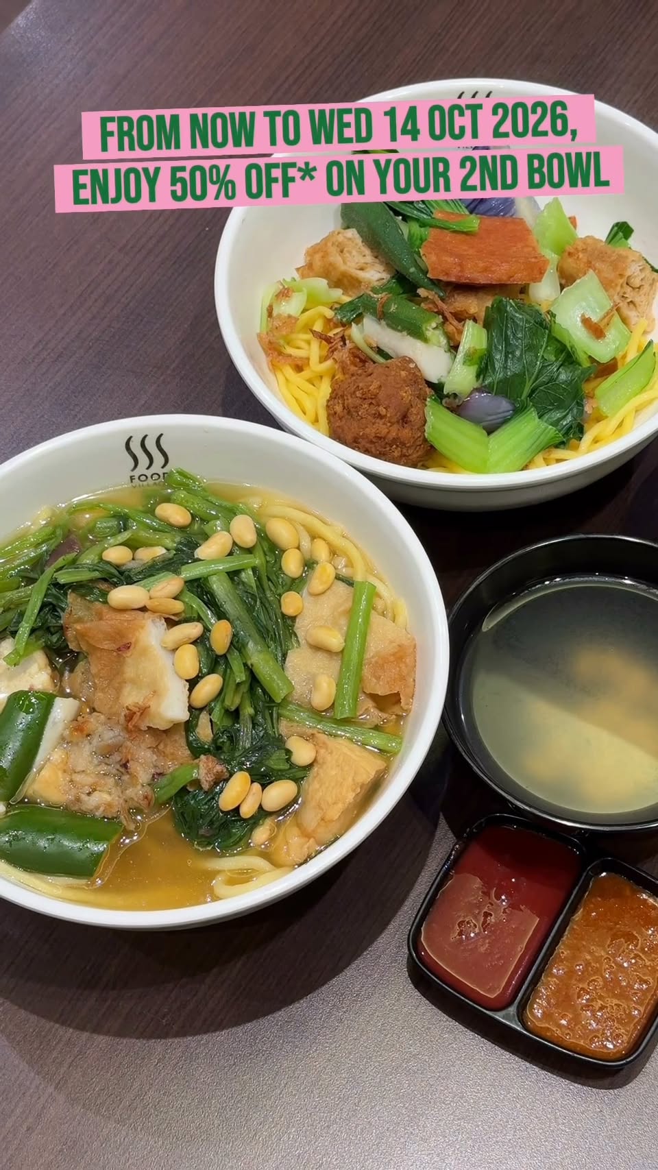 Favorite Food yong tau foo bowl at Takashimaya Food Village