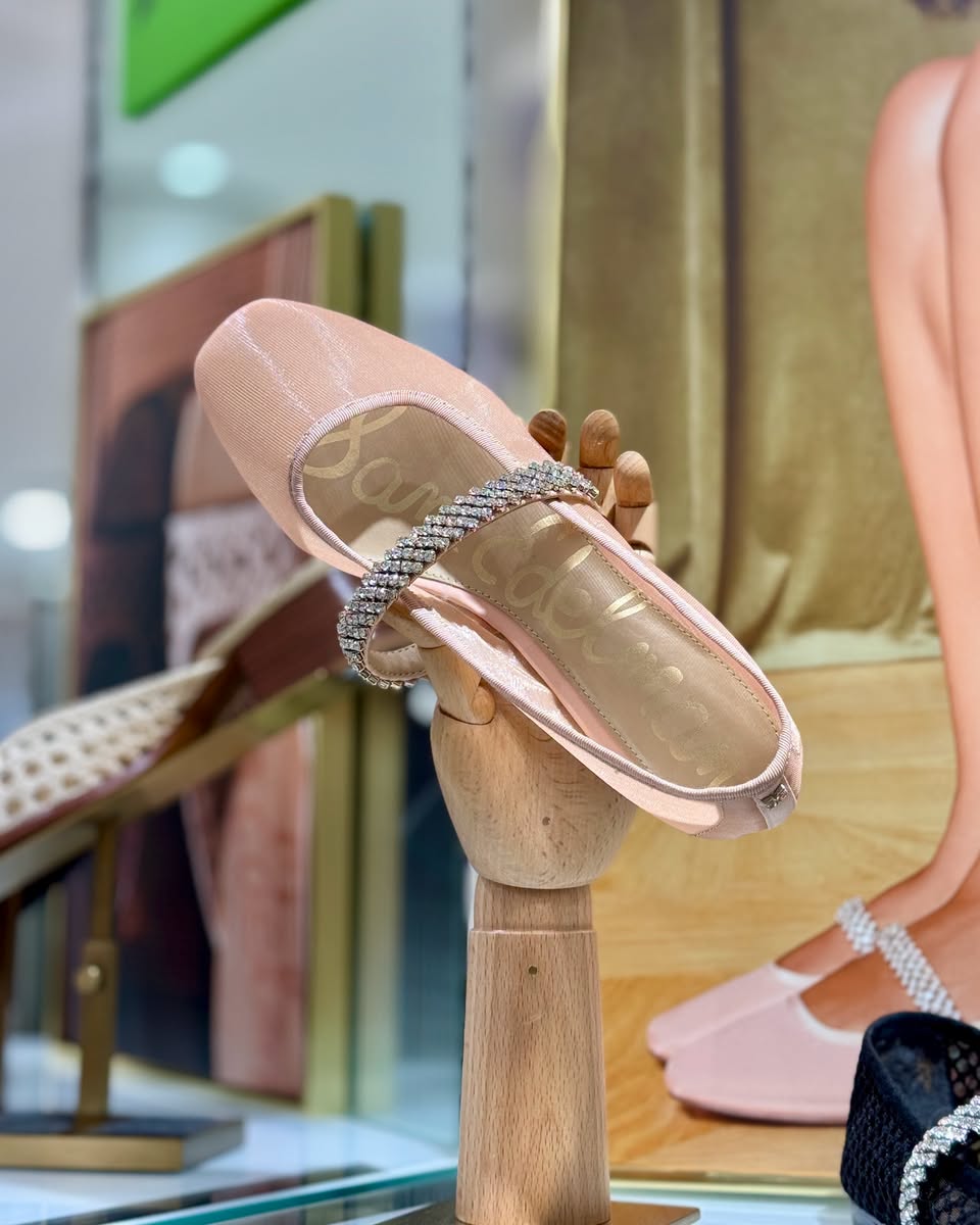 San Sebastian slipper display at Takashimaya Department Store