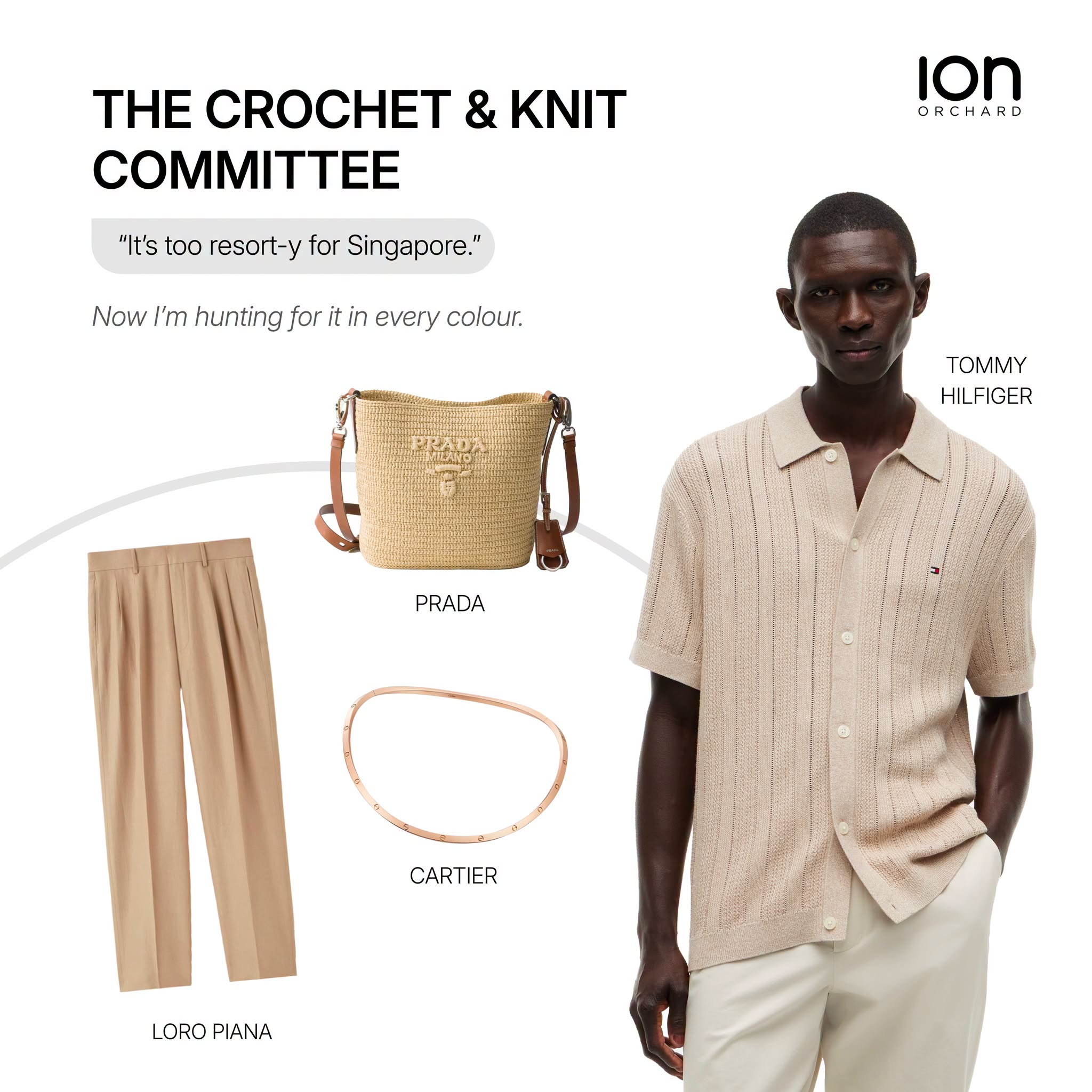 Resort wear trends at ION Orchard