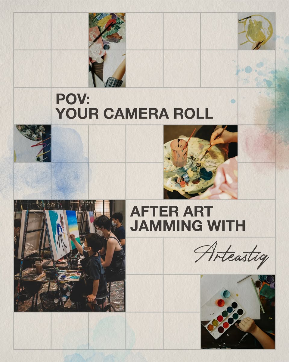 Art jamming at Arteastiq Studio