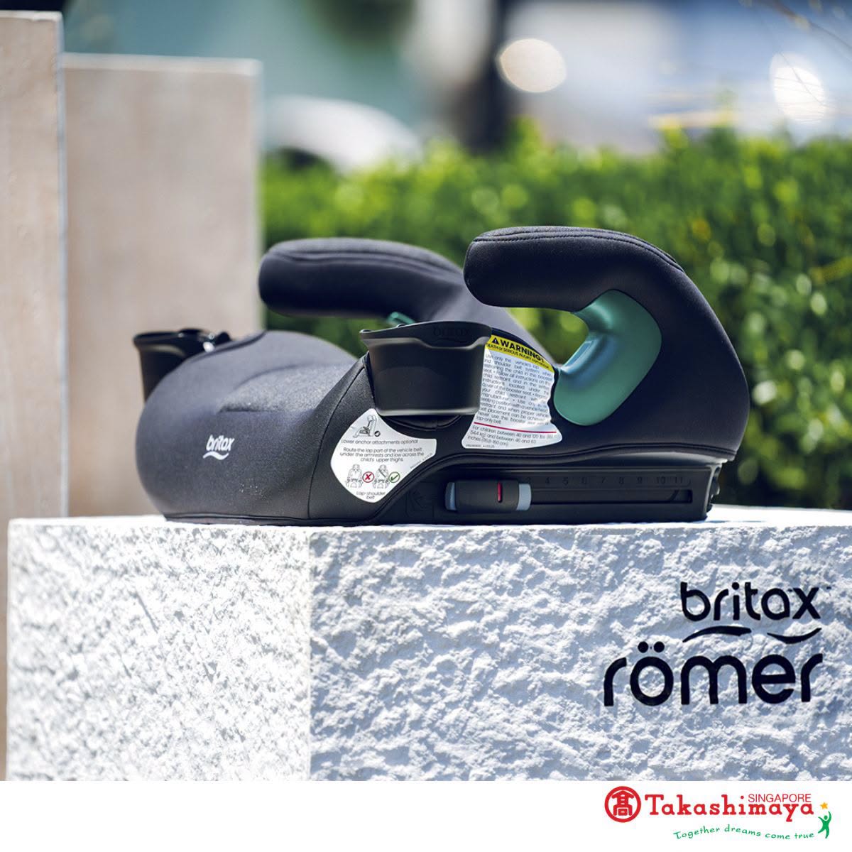 Britax Römer car seat at Takashimaya Singapore