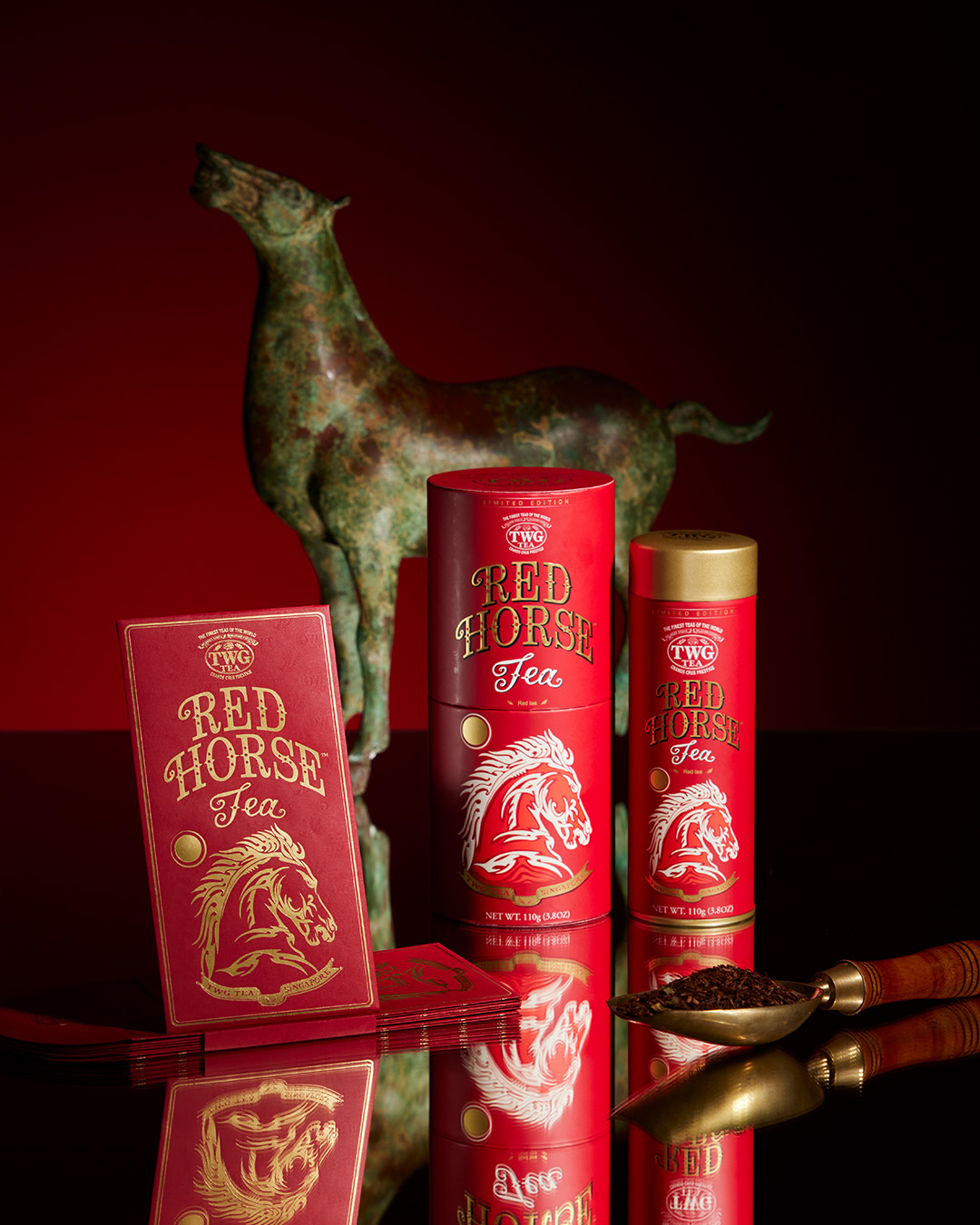 TWG Tea Red Horse Tea collection at ION Orchard