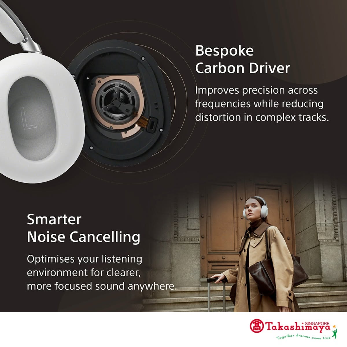 Sony 1000X THE COLLEXION Bespoke Carbon Driver and Smarter Noise Cancelling features