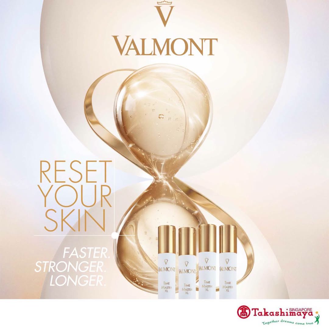 Valmont Time Master XL Pop-Up at Takashimaya Singapore, 13-19 Aug 2026
