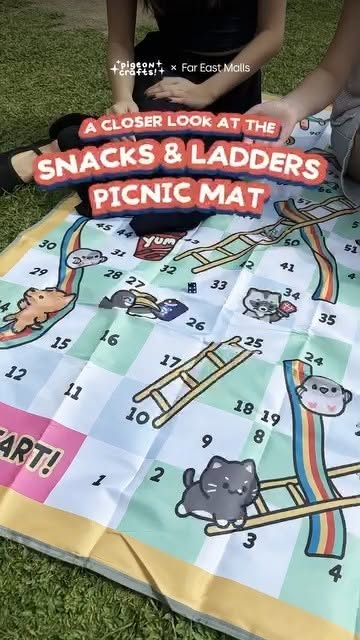 Far East Malls redemption points for Snacks & Ladders Picnic Mat