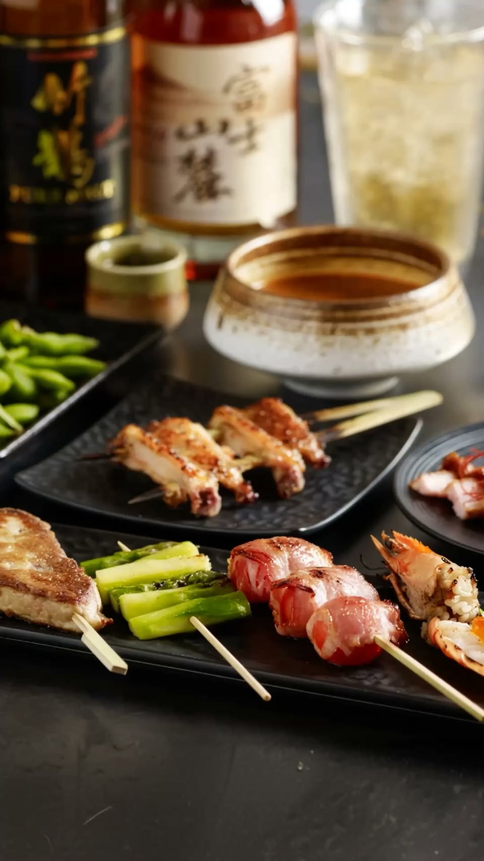 Japanese sake and izakaya dishes at Paragon